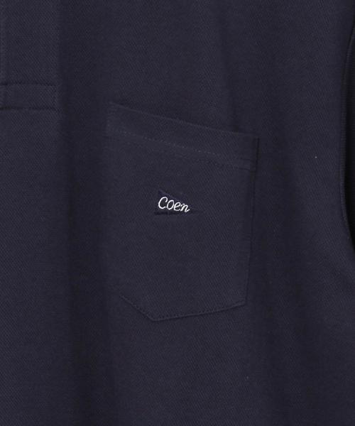 coen（コーエン）の「【吸水速乾】CVCスナップボタンベーシックポロシャツ（ポロシャツ・メンズ・ネイビー/グレー・X-LARGE/LARGE/MEDIUM/SMALL）」の20枚目の写真
