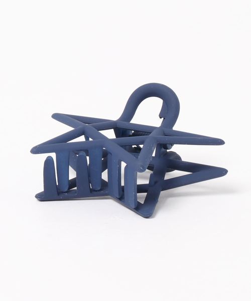 Fun & Daily（ファンアンドデイリー）の「F&D : マットスターヘアクリップ（バレッタ/ヘアクリップ・レディース・ブラウン/グリーン/ネイビー/ピンク/オレンジ・FREE）」の6枚目の写真