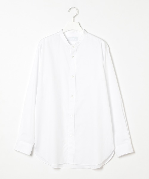 ADAM ET ROPE'(アダムエロペ)の「アソート ファーストクラシック バンドカラー 長袖シャツ(シャツ/ブラウス・メンズ・ブルー系その他/ホワイト/ブラウン系その他2・L/M)」の2枚目の写真