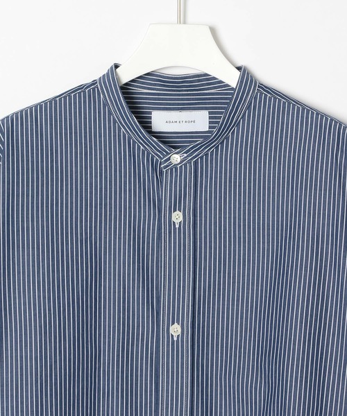 ADAM ET ROPE'(アダムエロペ)の「アソート ファーストクラシック バンドカラー 長袖シャツ(シャツ/ブラウス・メンズ・ブルー系その他/ホワイト/ブラウン系その他2・L/M)」の7枚目の写真