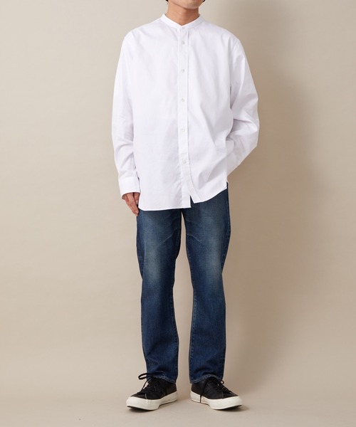 ADAM ET ROPE'(アダムエロペ)の「アソート ファーストクラシック バンドカラー 長袖シャツ(シャツ/ブラウス・メンズ・ブルー系その他/ホワイト/ブラウン系その他2・L/M)」の17枚目の写真