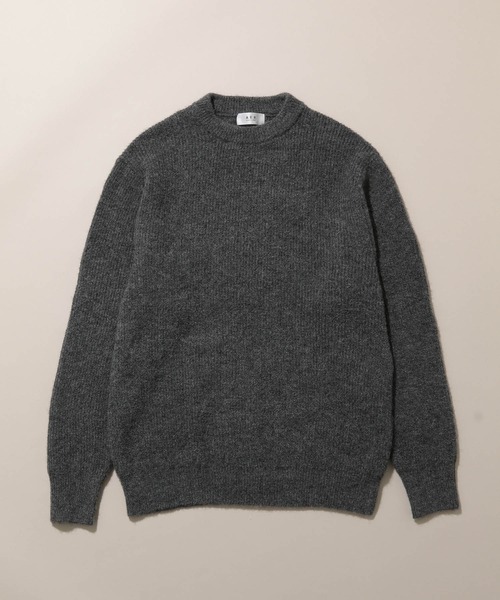 ADAM ET ROPE'(アダムエロペ)の「Pe畔オーバーサイズCNPO(ニット/セーター・メンズ・ブラック系その他/ベージュ/オリーブ・M/L)」の10枚目の写真