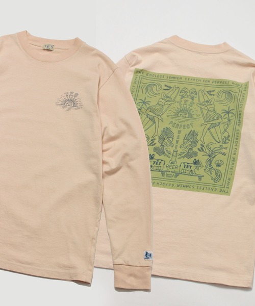 Calm Endless Endless Bandana Summer エンドレスサマー のファッション Bandana トップス Ls T Tシャツ カットソー The