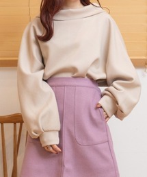 Mysa&Liina（ミーサリーナ）の「ゆるドルマンダンボールトップス（Tシャツ/カットソー・レディース）」