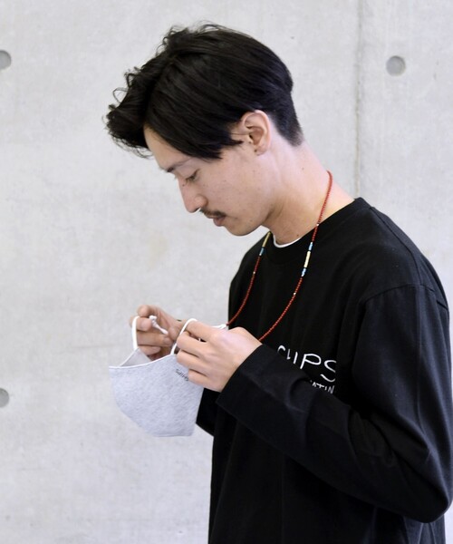 SHIPS(シップス)の「【WEB限定】SHIPS: 2WAY マスク ビーズ ストラップ(マスク・メンズ・マルチ/レッド/ブラック/ブルー・ONE SIZE)」の9枚目の写真
