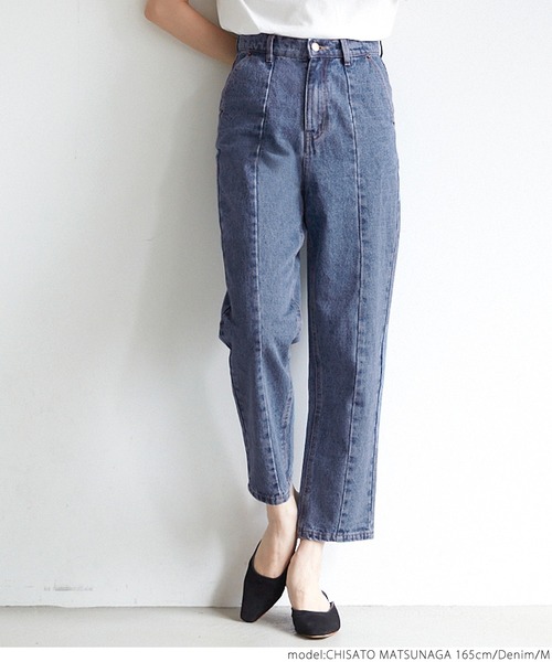 coca（coca）（コカ）の「センターシームデニムパンツ（デニムパンツ・レディース・ブルー系その他・MEDIUM/LARGE）」の7枚目の写真