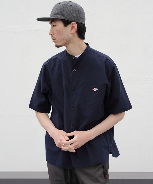 DANTONコットンリネンブロードシャツ サイズ42 DANTON(ダントン)の「DANTON/ダントン コットンリネンブロード
