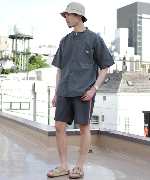 DANTON/ダントン コットンリネンブロードシャツ COTTON LINEN