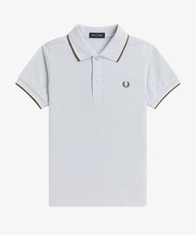 FRED PERRY（フレッドペリー）の「Kids Twin Tipped Fred Perry Shirt／キッズ ツインティップラインポロシャツ（ポロシャツ）」