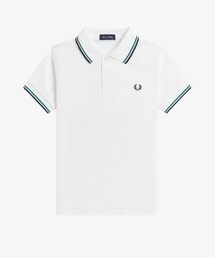 FRED PERRY（フレッドペリー）の「Kids Twin Tipped Fred Perry Shirt／キッズ ツインティップラインポロシャツ（ポロシャツ）」