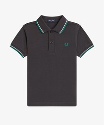 FRED PERRY（フレッドペリー）の「Kids Twin Tipped Fred Perry Shirt／キッズ ツインティップラインポロシャツ（ポロシャツ）」