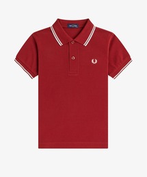 FRED PERRY（フレッドペリー）の「Kids Twin Tipped Fred Perry Shirt／キッズ ツインティップラインポロシャツ（ポロシャツ）」