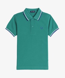 FRED PERRY（フレッドペリー）の「Kids Twin Tipped Fred Perry Shirt／キッズ ツインティップラインポロシャツ（ポロシャツ）」