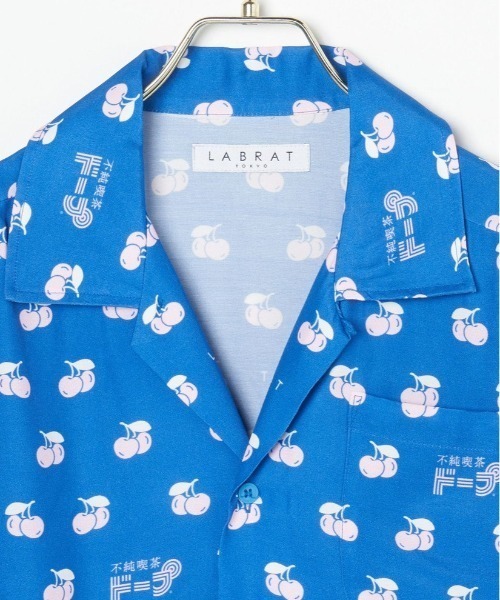 LABRAT（ラブラット）の「LABRAT/LR-DP-05 DP Hawaian shirt（シャツ/ブラウス・レディース・ブルー・M）」の5枚目の写真