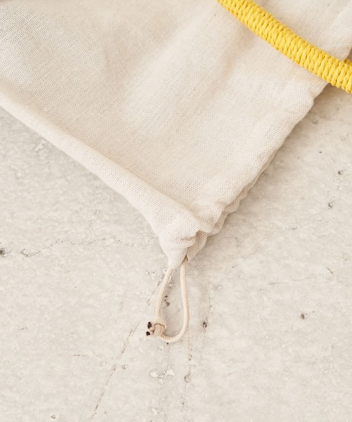 ROPE' PICNIC(ロペピクニック)の「ツートンブレード巾着付バスケット(トートバッグ・レディース・ネイビー/オレンジ/イエロー系その他・FREE)」の11枚目の写真