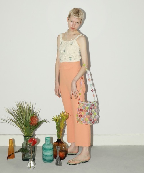 Casselini（キャセリーニ）の「フラワービーズポシェット（ショルダーバッグ・レディース・ブラック/ピンク/その他/ホワイト・FREE）」の11枚目の写真