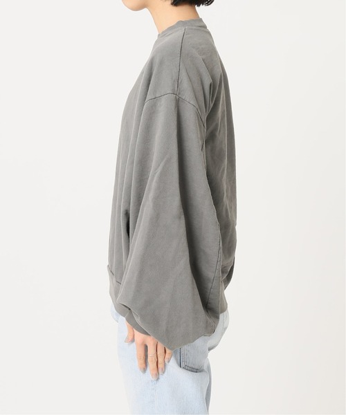 JOURNAL STANDARD relume（ジャーナルスタンダード　レリューム）の「【LA APPAREL 】*RELUME French Terry ドルマンプルオーバー◆（スウェット・レディース・ブラック系その他/ブルー系その他/ライトグレー/ホワイト系その他・FREE）」の16枚目の写真