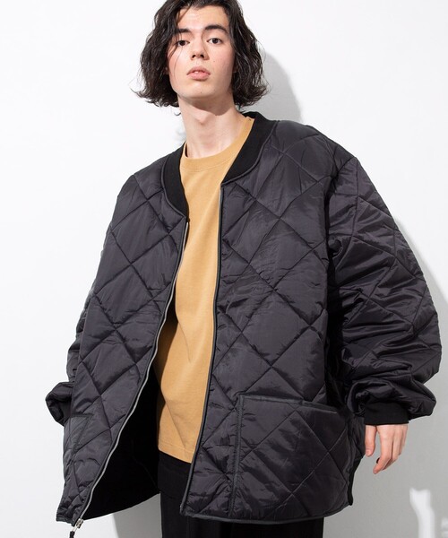 ROTHCO（ロスコ）の「ROTHCO/ロスコ DIAMOND QUILTED FLIGHT JACKET/ダイアモンド キルト フライト ジャケット（ミリタリージャケット・メンズ・ネイビー/ブラック・4/XXX-LARGE/XXXX-LARGE/MEDIUM/LARGE/XX-LARGE/X-LARGE）」の10枚目の写真