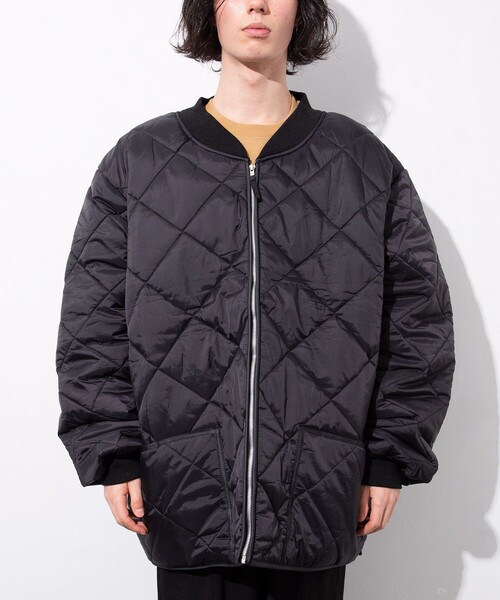 ROTHCO（ロスコ）の「ROTHCO/ロスコ DIAMOND QUILTED FLIGHT JACKET/ダイアモンド キルト フライト ジャケット（ミリタリージャケット・メンズ・ネイビー/ブラック・4/XXX-LARGE/XXXX-LARGE/MEDIUM/LARGE/XX-LARGE/X-LARGE）」の11枚目の写真