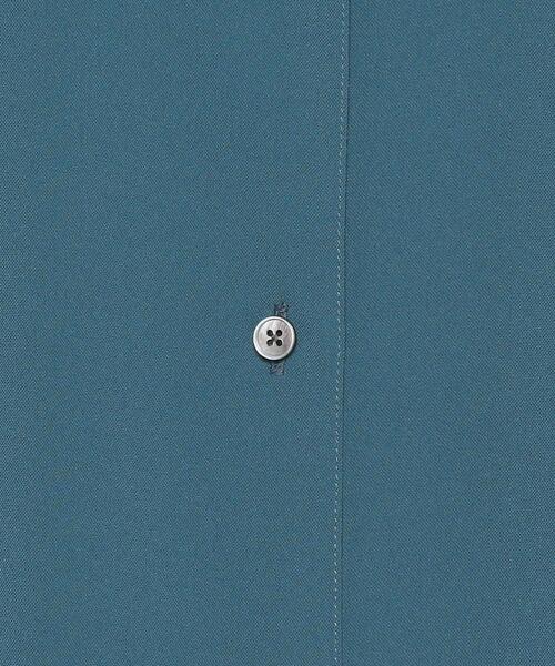 H　BEAUTY&YOUTH UNITED ARROWS（エイチビューティーアンドユースユナイテッドアローズ）の「＜H＞TWILL SHORT SLEEVE SHIRT/シャツ（シャツ/ブラウス・レディース・ブラック/ホワイト/コバルトブルー・FREE）」の14枚目の写真