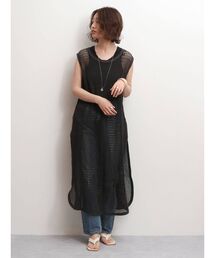 Ungrid | ノースリネットワンピース(ワンピース)