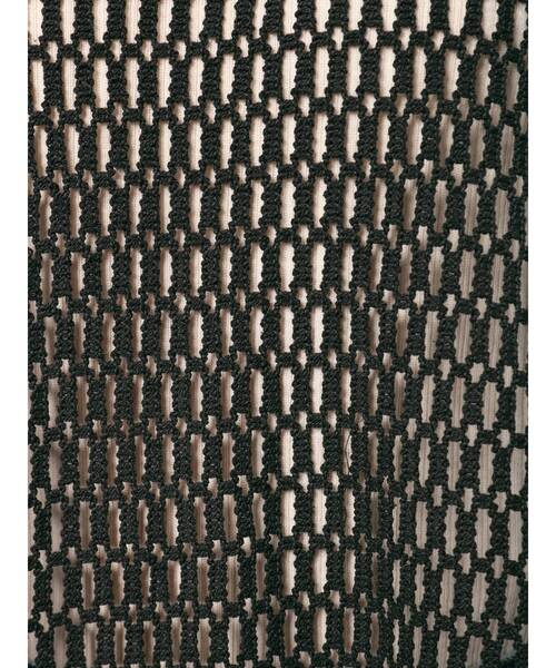 Ungrid(アングリッド)の「ノースリネットワンピース(ワンピース・レディース・チャコールグレー/アイボリー・FREE)」の10枚目の写真