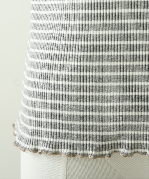 RAY CASSIN（レイカズン）の「ボーダーカラータンク（Tシャツ/カットソー・レディース・ライトグレー/ピンク/イエロー・FREE）」の13枚目の写真