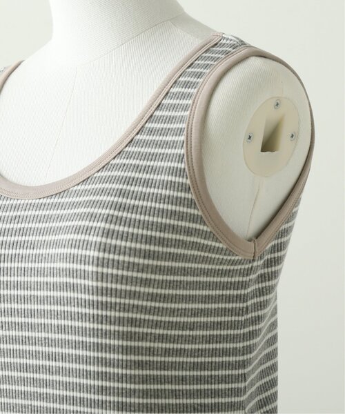 RAY CASSIN（レイカズン）の「ボーダーカラータンク（Tシャツ/カットソー・レディース・ライトグレー/ピンク/イエロー・FREE）」の16枚目の写真