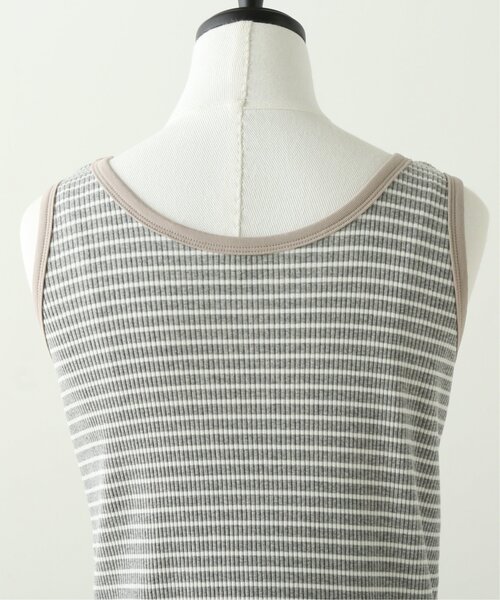 RAY CASSIN（レイカズン）の「ボーダーカラータンク（Tシャツ/カットソー・レディース・ライトグレー/ピンク/イエロー・FREE）」の18枚目の写真