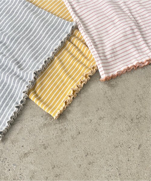 RAY CASSIN（レイカズン）の「ボーダーカラータンク（Tシャツ/カットソー・レディース・ライトグレー/ピンク/イエロー・FREE）」の21枚目の写真