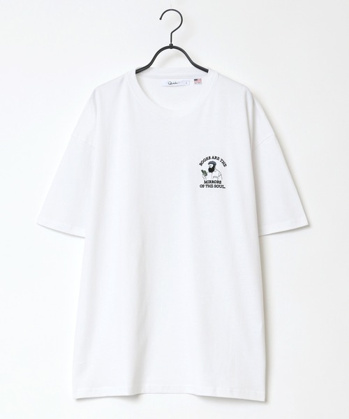 Lazar(ラザル)の「Uncle Beard ワンポイント サガラ 刺繍 USAコットン ビッグシルエット Tシャツ(Tシャツ/カットソー・メンズ・ホワイト/ブルー/グリーン/ライトグリーン/ホワイト系その他/スミクロ/ホワイト系その他2/ホワイト系その他3・M/L)」の22枚目の写真