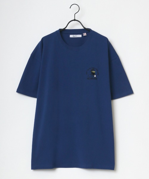 Lazar(ラザル)の「Uncle Beard ワンポイント サガラ 刺繍 USAコットン ビッグシルエット Tシャツ(Tシャツ/カットソー・メンズ・ホワイト/ブルー/グリーン/ライトグリーン/ホワイト系その他/スミクロ/ホワイト系その他2/ホワイト系その他3・M/L)」の13枚目の写真