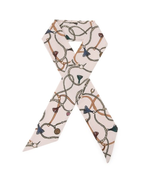 DRESKIP（ドレスキップ）の「◆【保冷剤付き】ひんやりスカーフ（バンダナ/スカーフ・レディース・ブラウン系1/ベージュ系/アイボリー系3/ベージュ系3/ネイビー系3・00）」の3枚目の写真