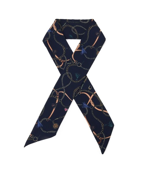 DRESKIP（ドレスキップ）の「◆【保冷剤付き】ひんやりスカーフ（バンダナ/スカーフ・レディース・ブラウン系1/ベージュ系/アイボリー系3/ベージュ系3/ネイビー系3・00）」の5枚目の写真