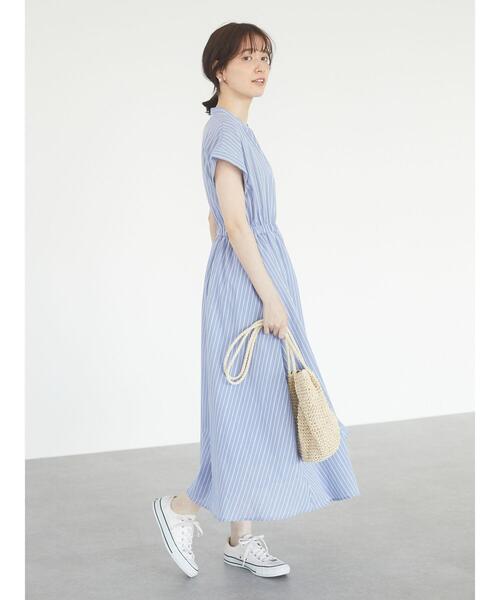 ELENCARE DUE(エレンカーレデュエ)の「・ELENCARE DUE パターンスキッパーワンピ*(ワンピース・レディース・ネイビー/ブルー/ミント/その他5・FREE)」の14枚目の写真