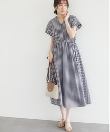 ELENCARE DUE | ・ELENCARE DUE パターンスキッパーワンピ＊(ワンピース)