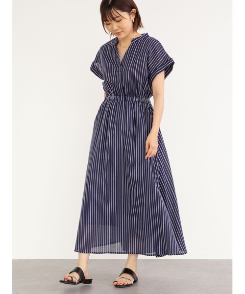 ELENCARE DUE(エレンカーレデュエ)の「・ELENCARE DUE パターンスキッパーワンピ*(ワンピース・レディース・ネイビー/ブルー/ミント/その他5・FREE)」の3枚目の写真