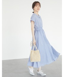 ・ELENCARE DUE パターンスキッパーワンピ＊