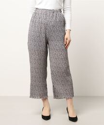 ehka sopo | 花柄プリーツパンツ(その他パンツ)