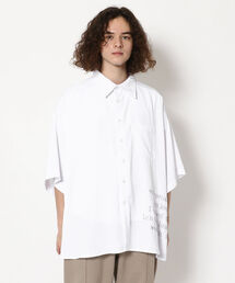 LUSOR | LUSOR（ルーソル）刺繍ビッグシャツ(シャツ/ブラウス)