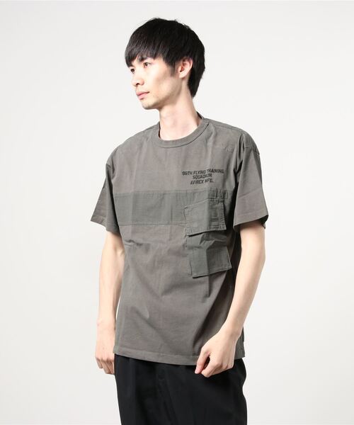 Avirex アヴィレックス フェードウォッシュ ミリタリーポケットtシャツ Fade Wash Military Pocket T Shirt Avirex アヴィレックス フェードウォッシュ ミリタリーポケットtシャツ Fade Wash Military Pocket T Shirt