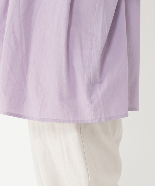 studio CLIP（スタディオクリップ）の「デザインカラーブラウス（シャツ/ブラウス・レディース・ホワイト/ピンク/グリーン/ラベンダー・FREE）」の14枚目の写真