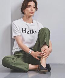 MADISON BLUE | ＜MADISON BLUE（マディソンブルー）＞HELLO ロゴ Tシャツ 21AW ■■■(Tシャツ/カットソー)