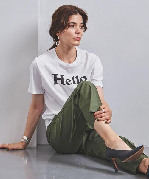 マディソンブルー ロゴ Tシャツ ホワイト 白 00