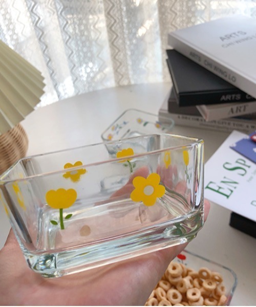 Made in I(メイドインアイ)の「レトロフラワープリントミニ小鉢(食器・レディース・レッド/ピンク/イエロー/ホワイト・FREE)」の9枚目の写真