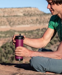 Klean Kanteen（クリーンカンティーン）の「Klean Kanteen クリーンカンティーン TKワイド ツイストキャップ ウィズストロー 16oz（473ml）（水筒）」