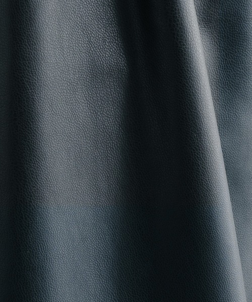 epnok(エプノック)の「シンセティックレザーショートブルゾン(ブルゾン・メンズ・ブラック・SMALL/MEDIUM/LARGE)」の21枚目の写真