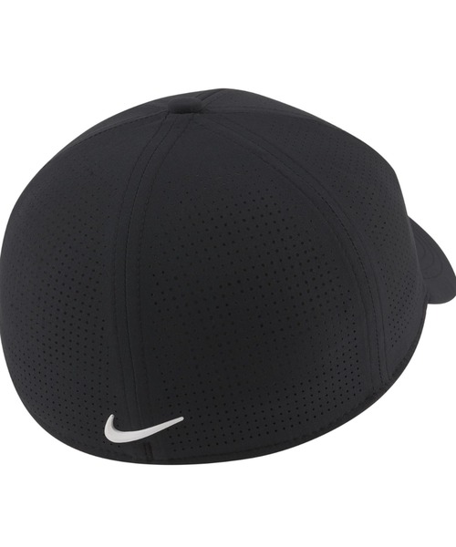 NIKE(ナイキ)の「ナイキ エアロビル タイガー ウッズ ヘリテージ86 パーフォレーテッド ゴルフキャップ(キャップ・メンズ・ホワイト/ブラック・S/M/M/L/L/XL)」の3枚目の写真