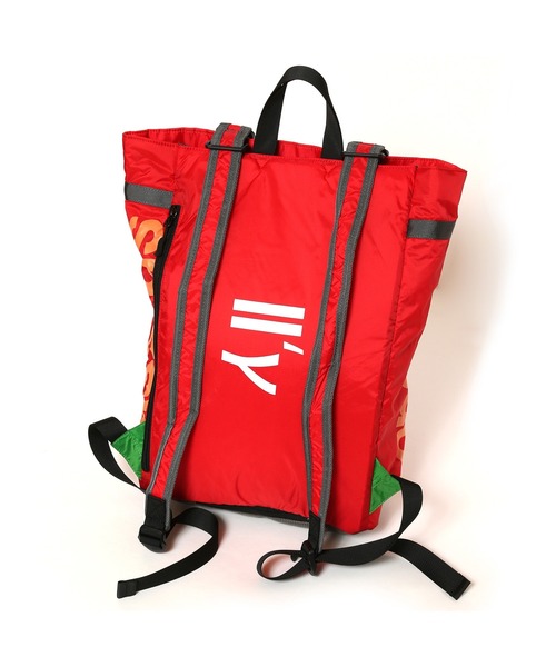 RADIO EVA（ラヂオエヴァ）の「RADIO EVA 638 EVANGELION ABOVE AIR RUCK SACK by FIRE FIRST（バックパック/リュック・メンズ・その他1/その他2/オレンジ・FREE）」の8枚目の写真