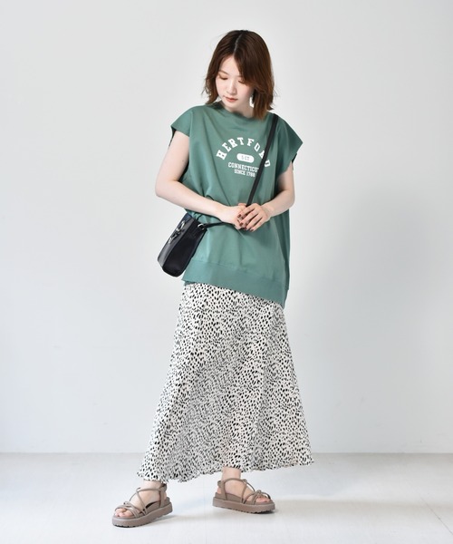 RETRO GIRL(レトロガール)の「マーメイド゙細プリーツSK(スカート・レディース・ブラウン/オフホワイト/ブラック系その他/ホワイト系その他/グリーン/ブラック/ブラウン系その他・FREE)」の18枚目の写真